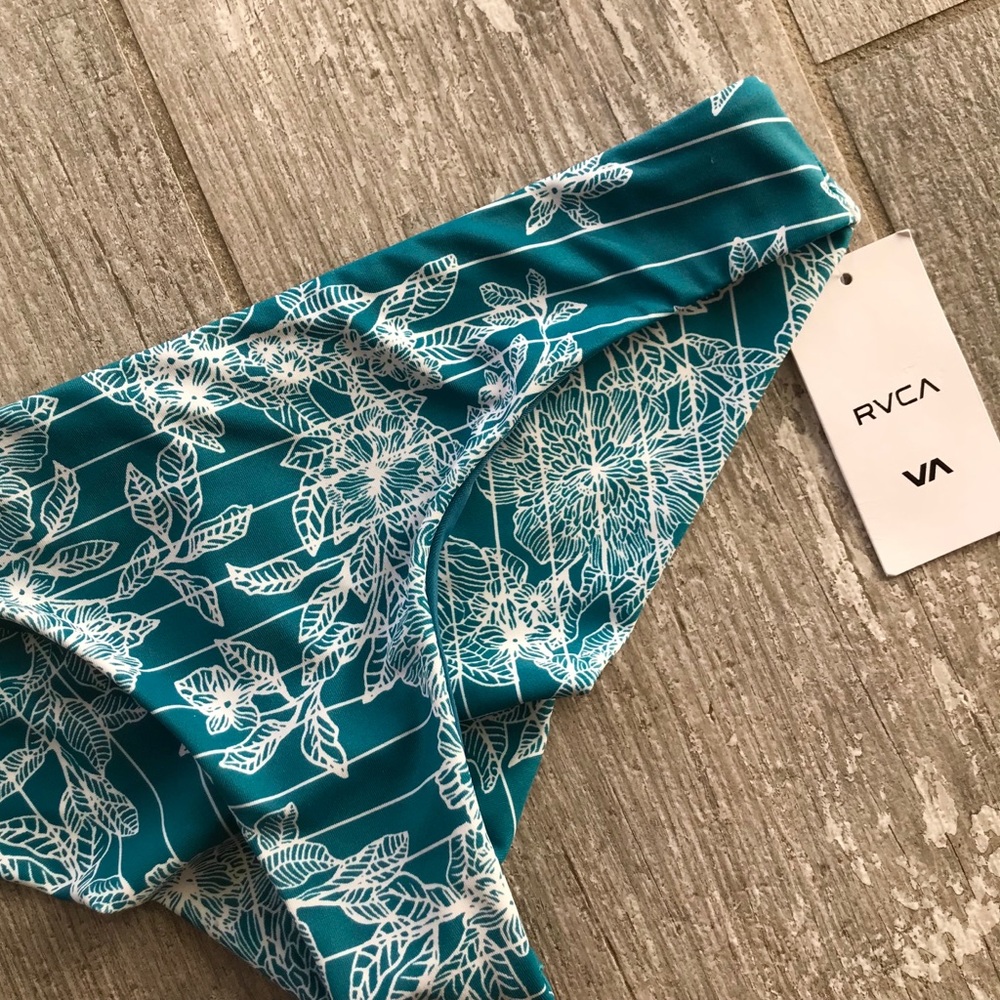 NWT RVCA Stenciled Limited Cheeky Bottoms